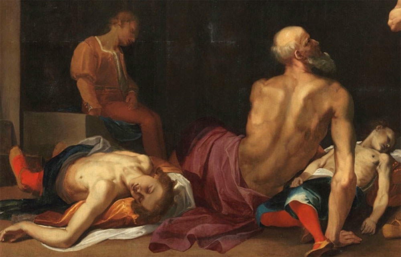Important seventeenth-century Dante painting featuring Count Ugolino arrives at the Uffizi as a gift